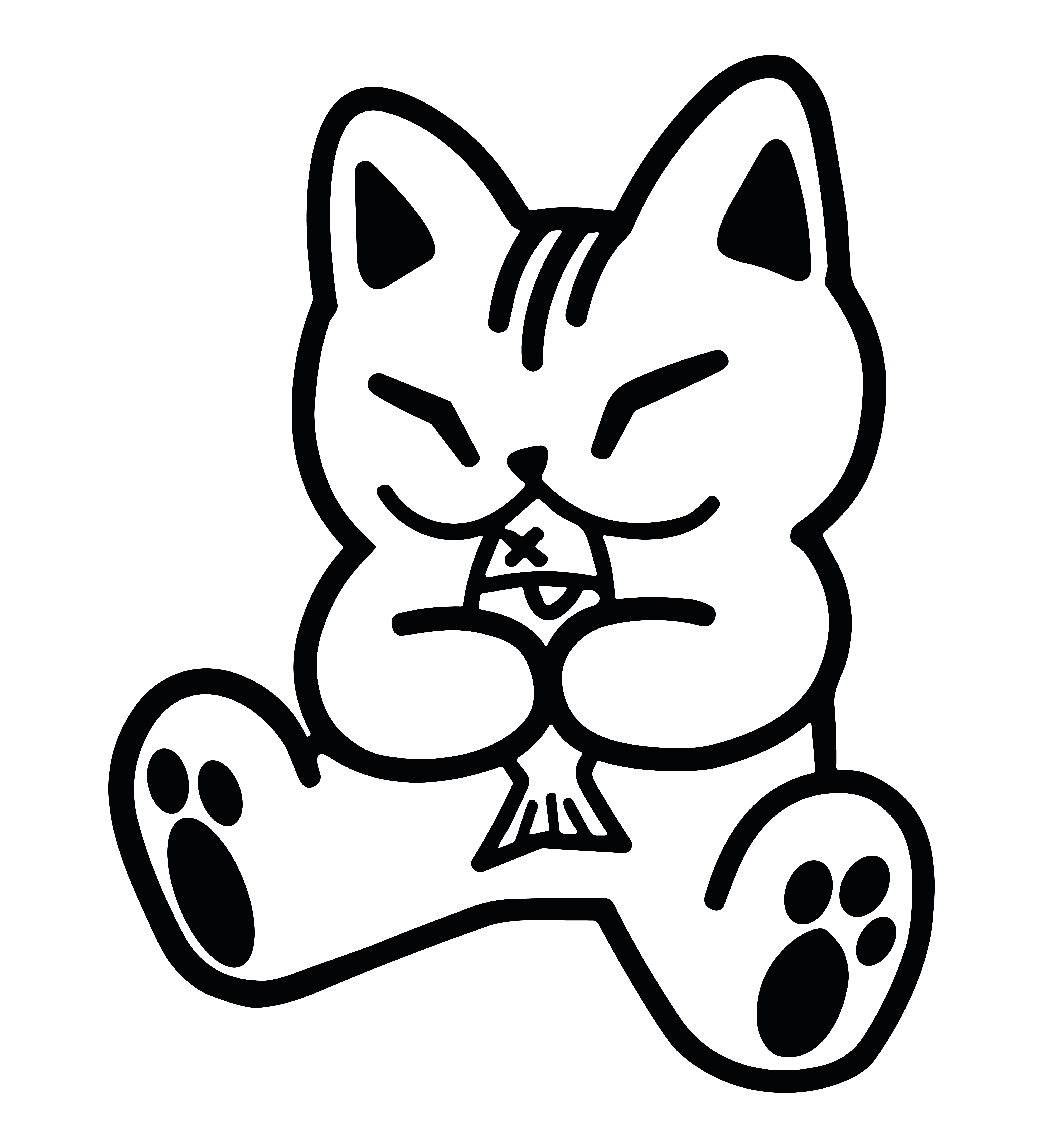 Hungry Cat Bite